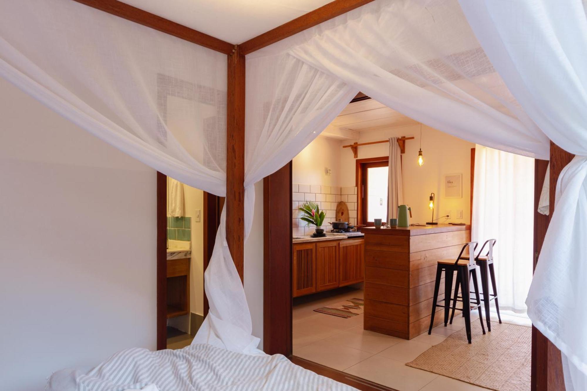 Villa Estrela Bungalow Итакаре Экстерьер фото