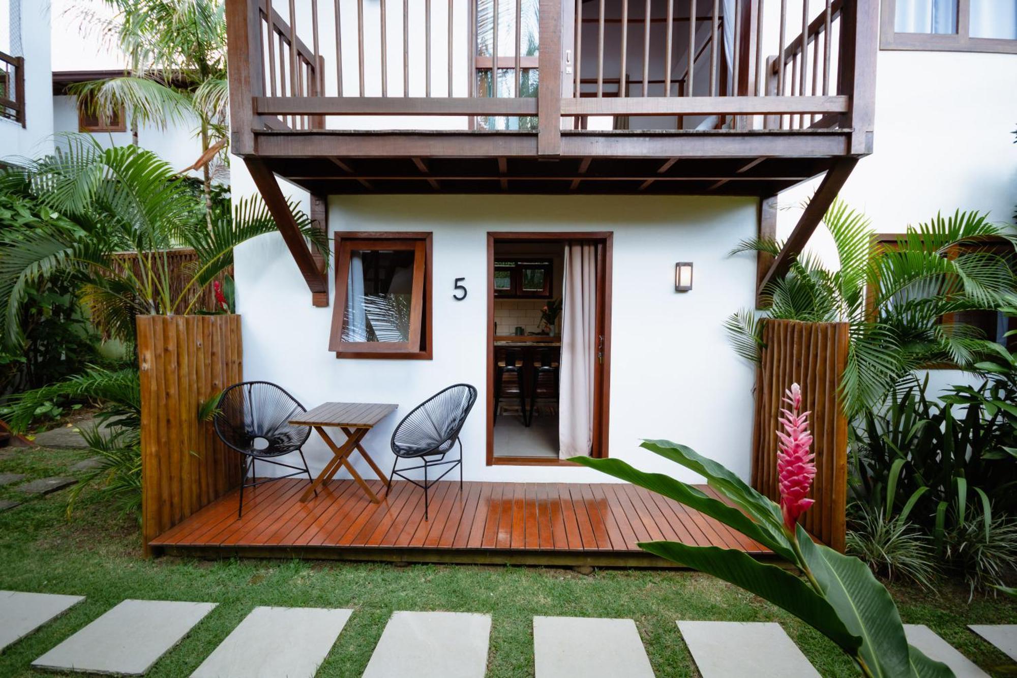 Villa Estrela Bungalow Итакаре Экстерьер фото