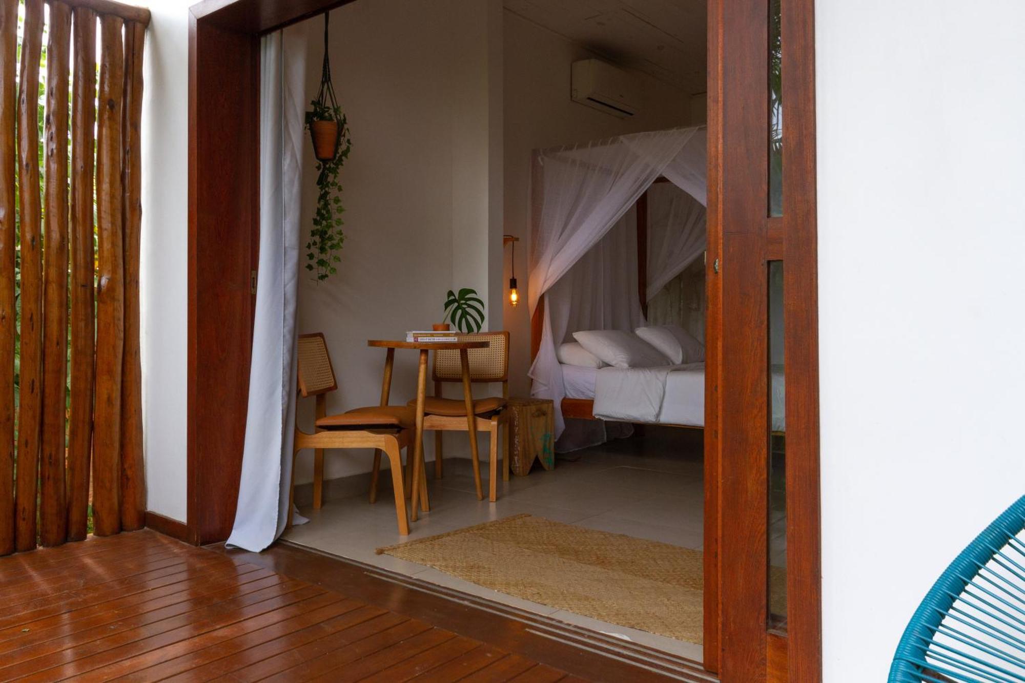 Villa Estrela Bungalow Итакаре Экстерьер фото